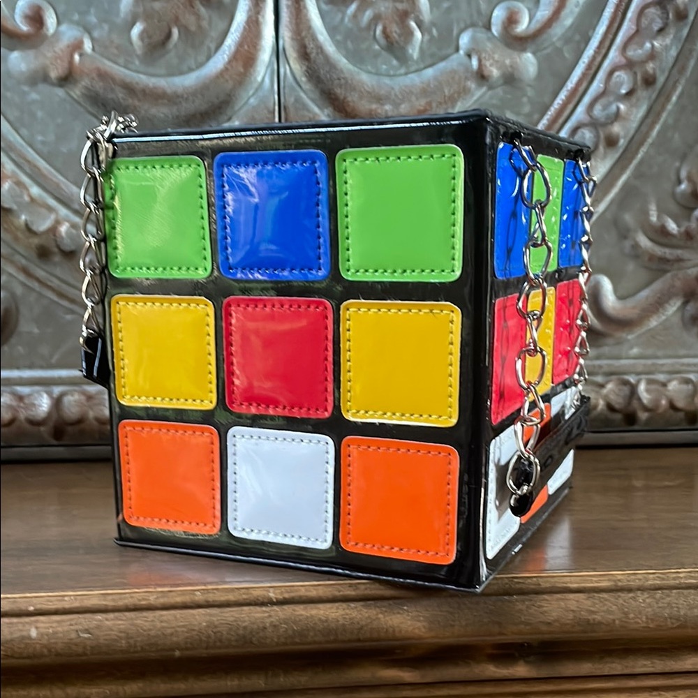 Colorful Cube Handbag